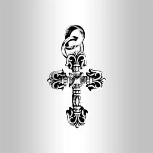 Chrome Hearts ★ Filigree Cross Pendant